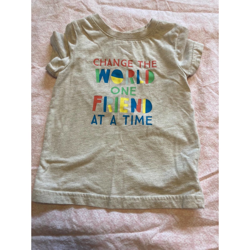 Gray T-shirt with Cap Sleeves